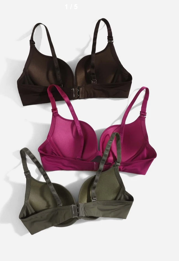 Solid Underwire Bra