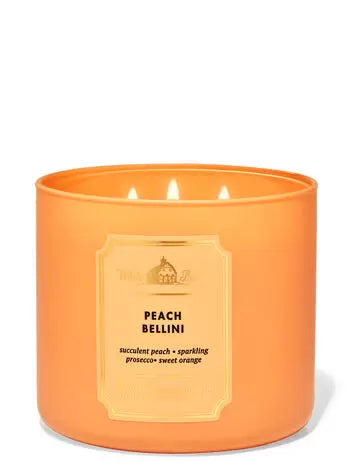Peach Bellini - Scented Candle (3-Wick)