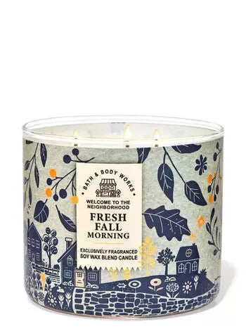 Fresh Fall Morning - Scented Candle (3-Wick)