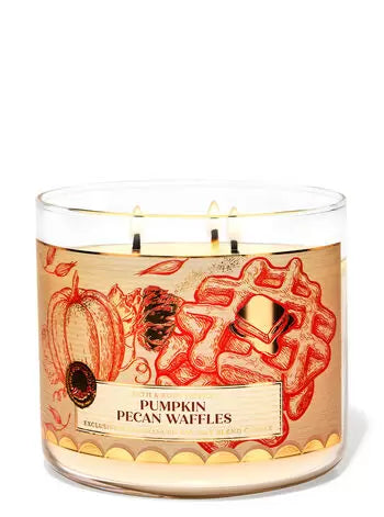 Pumpkin Pecan Waffle - Scented Candle (3-Wick)