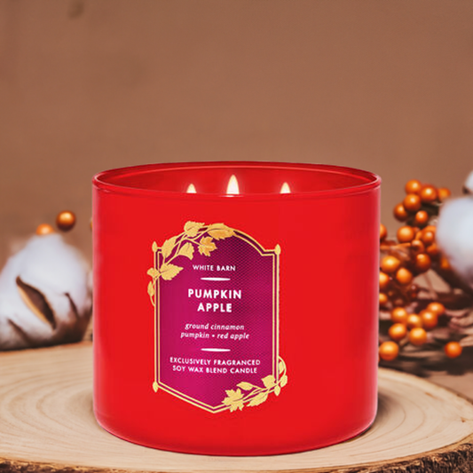 Pumpkin Apple Punch - Scented Candle (3-Wick)