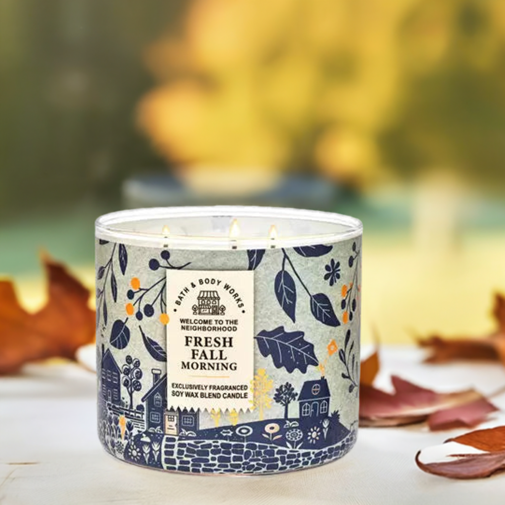 Fresh Fall Morning - Scented Candle (3-Wick)