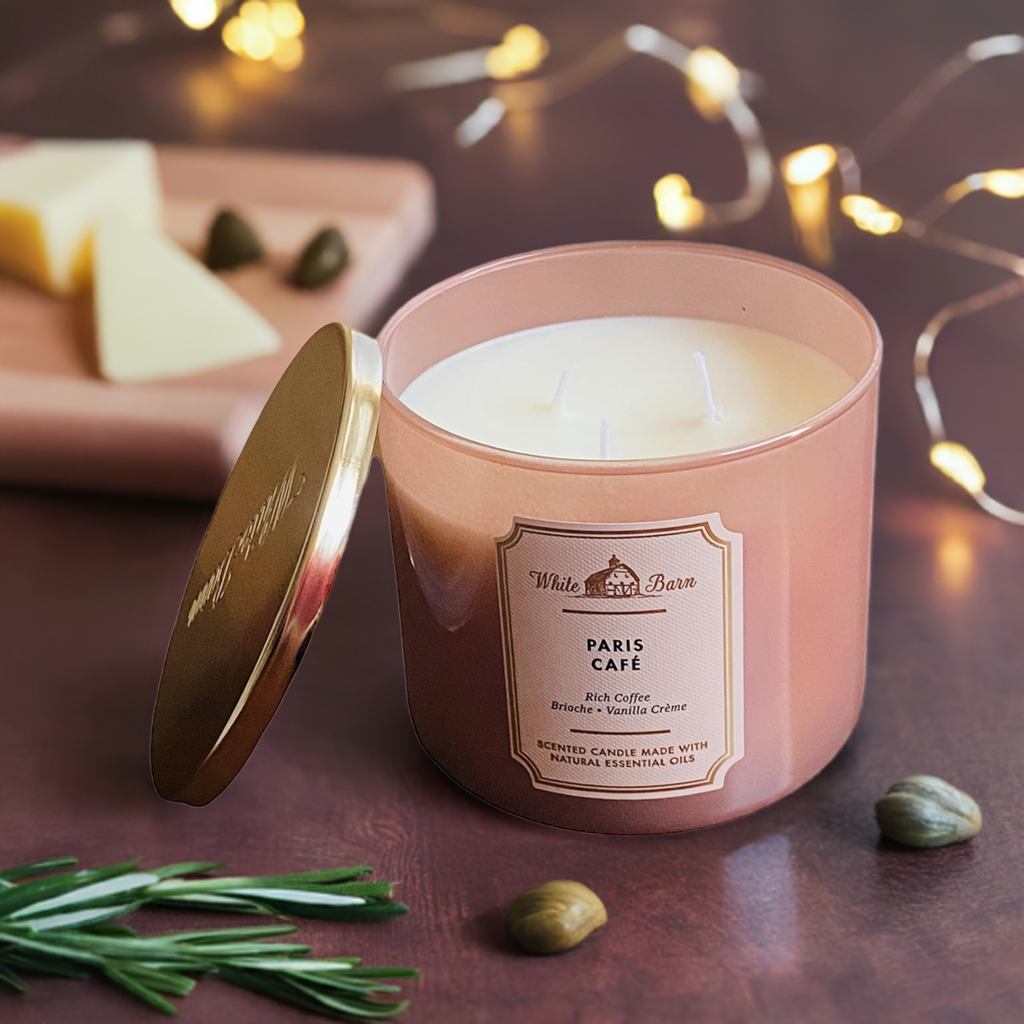 Paris Café - Scented Candle (3-Wick)